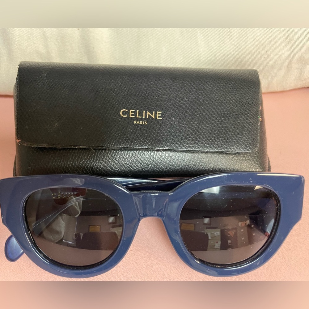 Celine Navy Blue Sunglasses